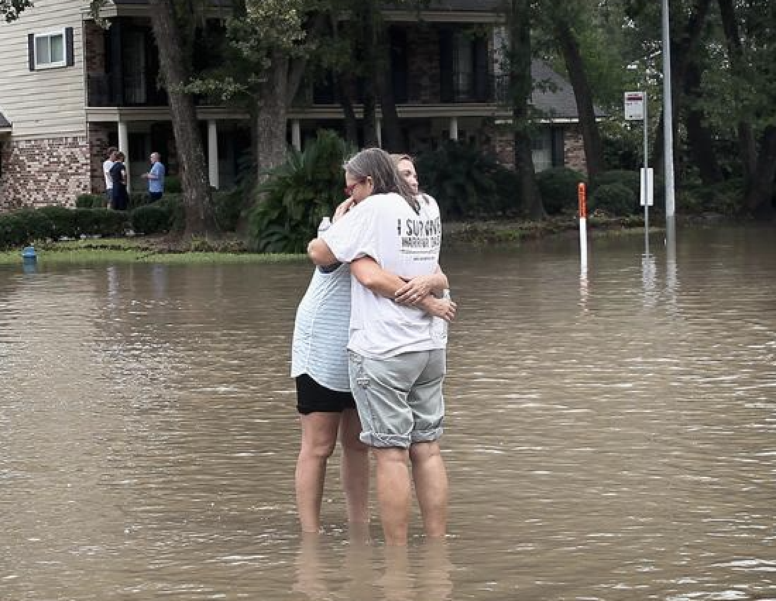 Houstons devastation - many left without homes