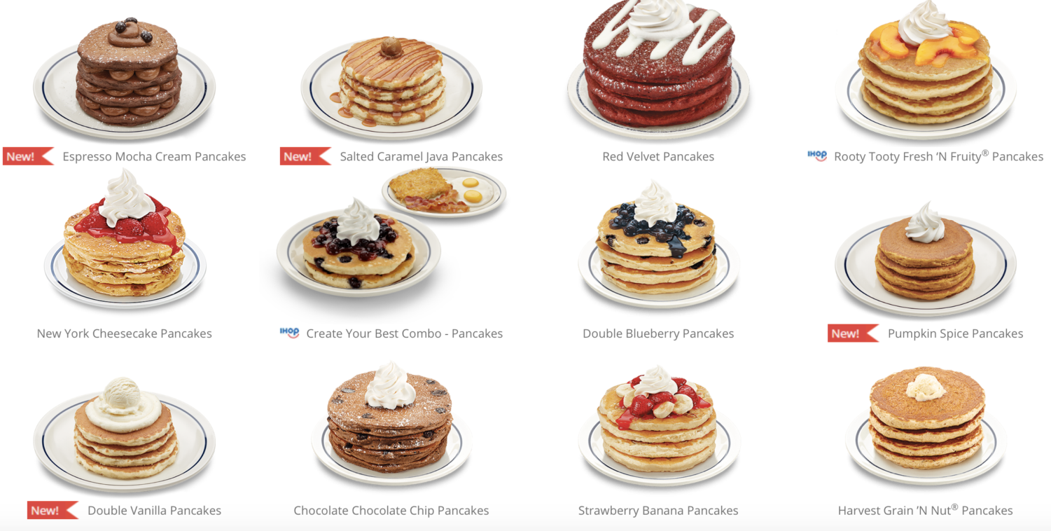 I Love Food Review All About IHOP Pancakes The Claw