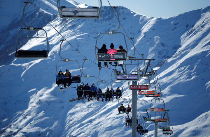 People+use+a+chairlift+on+the+seasons+start+at+the+ski+resort+of+Gudauri%2C+Georgia%2C+December+10%2C+2017.+REUTERS%2FDavid+Mdzinarishvili